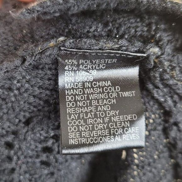 Gianni Bini Shimmery Gold Cowl Neck Knit Tunic Dress Sleeveless Size L - Picture 6 of 7